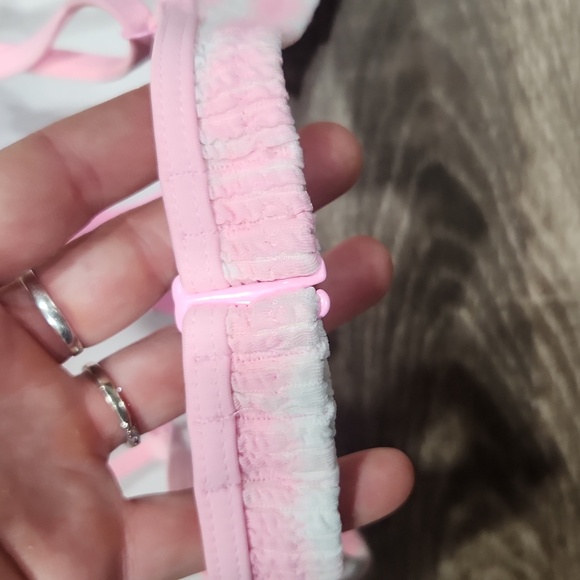 VICTORIA’S SECRET PINK CRINKLE PUSH-UP BIKINI TOP Medium - Picture 6 of 9